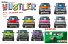 Fujimi 066226 C-NX-11 EX-3 Suzuki Hustler G (Positive Green Metallic) 1/24